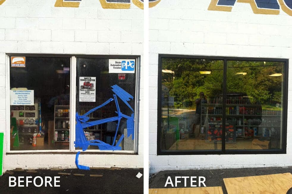 fixed-broken-window-at-store