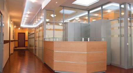 We work with business owners and building managers to complete interior glass door replacement and installation projects.